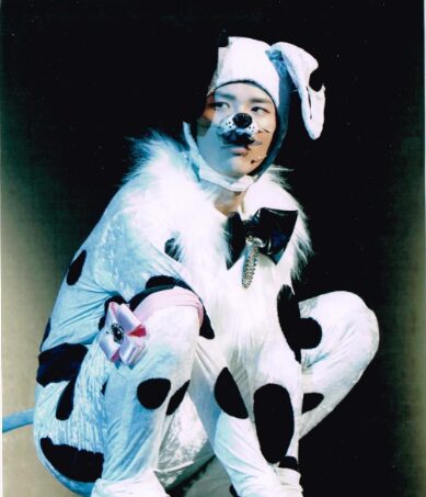 福原遥さんと噂の岩本照さんのダルメシアン犬役