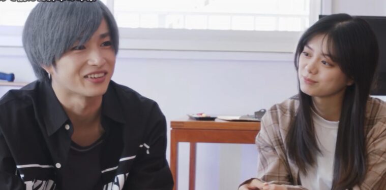 YouTubeドラマ『add9 Code』出演者インタビューのスクショ画像